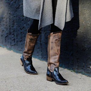 Free People Tritone Tall Cowboy Boot